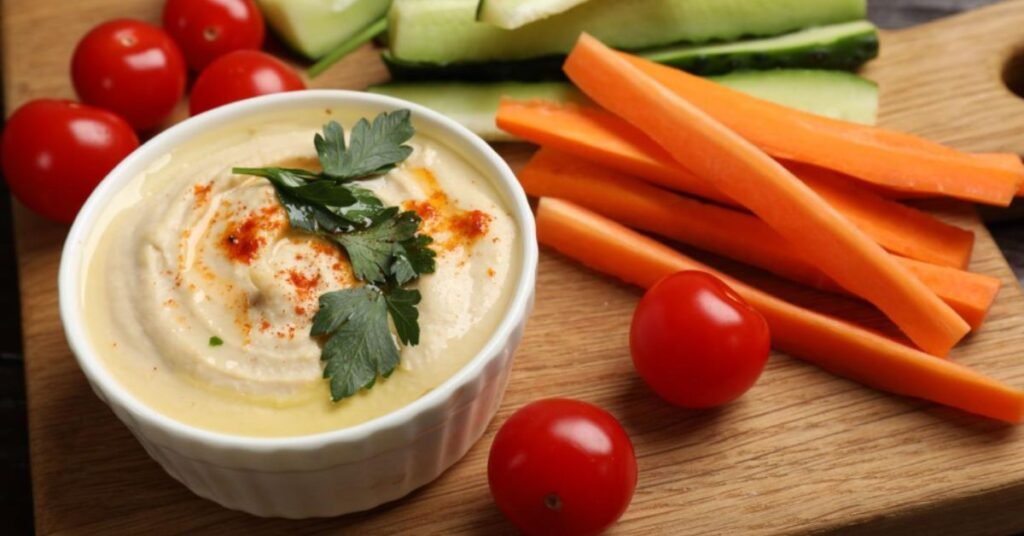 Vegetables and Hummus