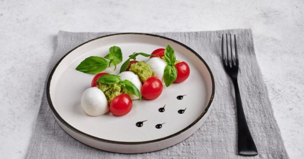 Cherry Tomatoes and Mozzarella