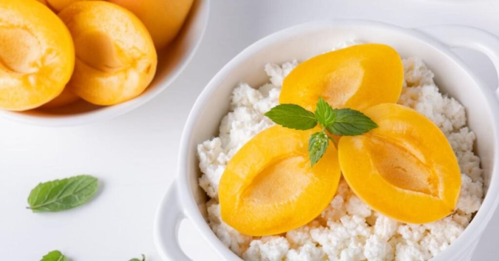 Cottage Cheese with Apricots